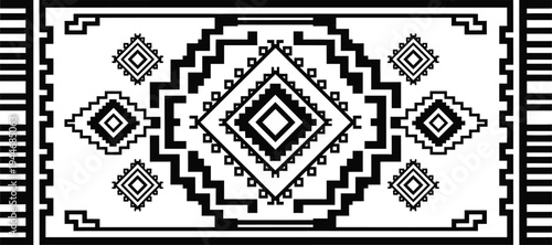 Cinco de mayo mexican heritage geometric pattern design
