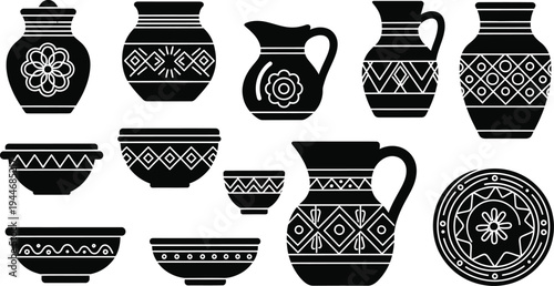 Cinco de mayo traditional mexican pottery and ceramics