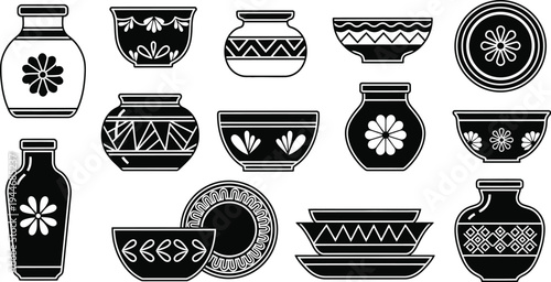 Cinco de mayo mexican pottery and ceramics fiesta decorations