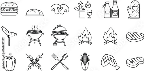 Set of four distinct table settings with plates, forks, knives, and spoons, showcasing various arrangements for dining concepts.