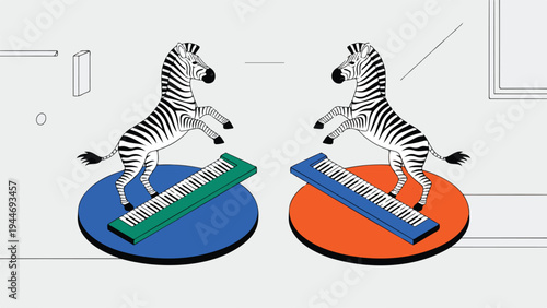 foot print on a white background