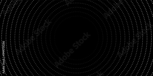 Halftone circular dotted frames set. Circle dots texture isolated on white background. Spotted spray texture. Vector abstract design element spiral circle sound wave vector logo concept modern dots