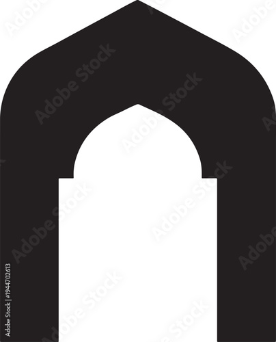 An ancient stone arch stands as a weathered medieval entrance set against a bright sky, framing the history of a ruined European castle