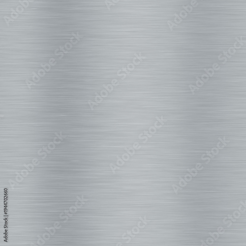 Seamless clean brushed aluminum texture, metallic background
