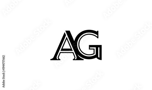 Minimalist graphic design with triangle and letter g on black