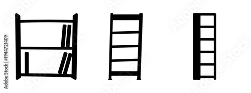 Find black bookshelf storage solutions: modern bookcase design and home library furniture ideas online shop now