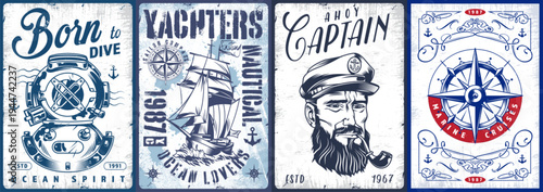 Ocean-themed designs