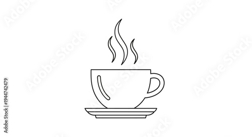 Steaming Cup of Coffee or Tea.