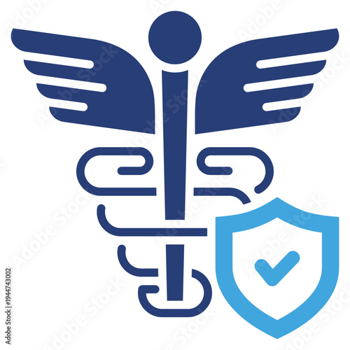Health Guardian Two Color Icon