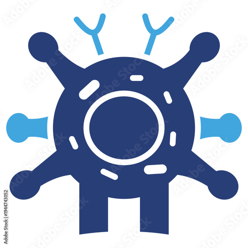 T Cell Two Color Icon