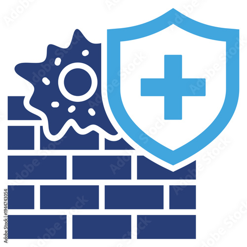 Innate Defense Two Color Icon