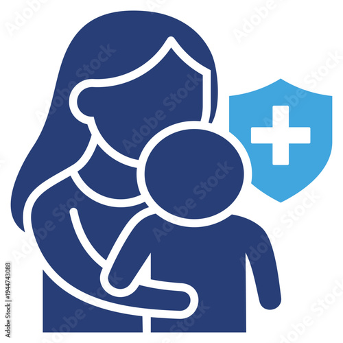 Passive Immunity Two Color Icon