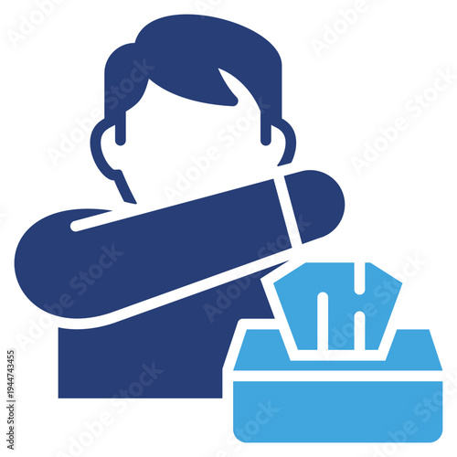 Cough Etiquette Icon