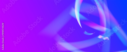 Iridescent Prism Background. Rainbow Light Leak Effect.  Sunburst Through A Glass Lens With Bokeh Streaks And Hologram Flare. Iridescent Crystal Prism Background With Light.