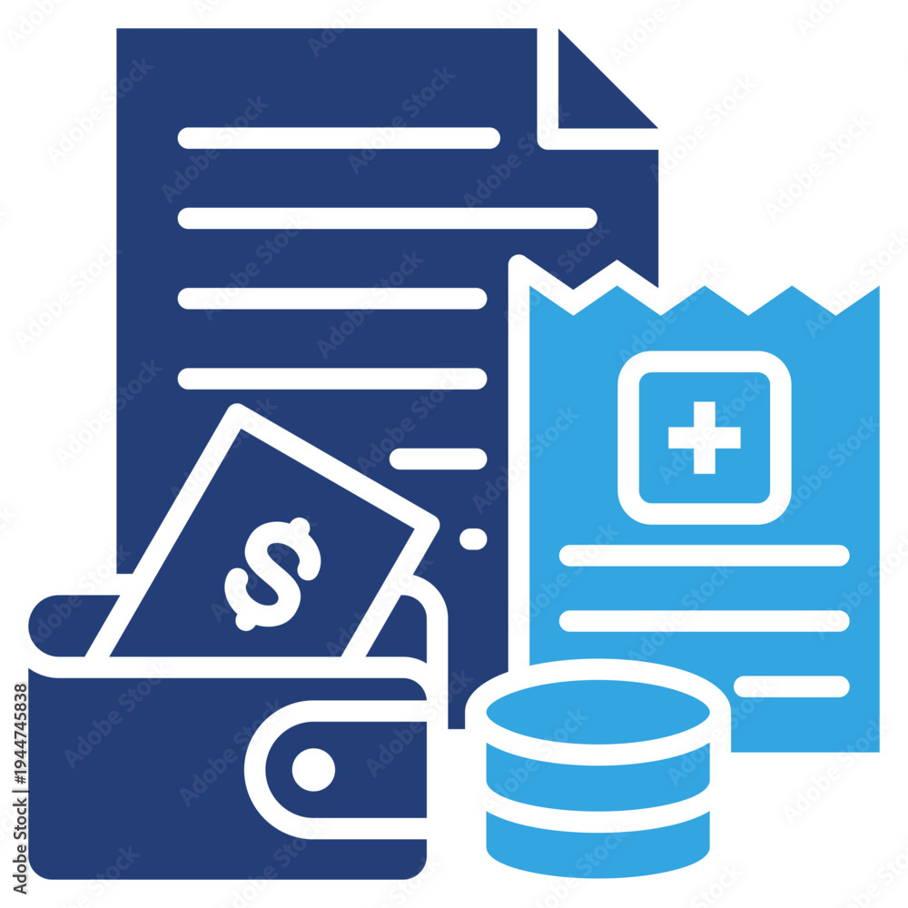 Obraz premium Out Of Pocket Icon