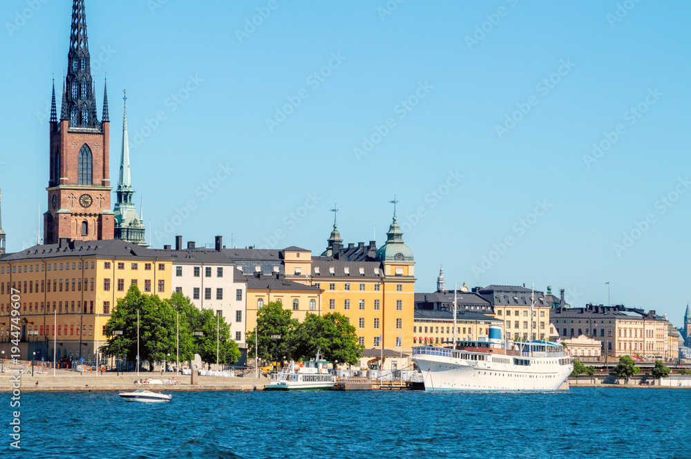 Fototapeta premium Altstadt, Stockholm, Schweden 