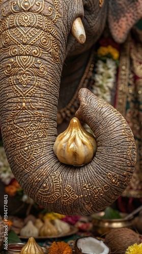portrait of God Ganesh