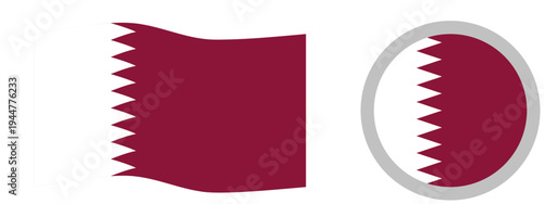 Flag of qatar