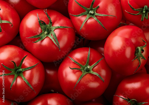 fresh red tomatoes isolated  on background
