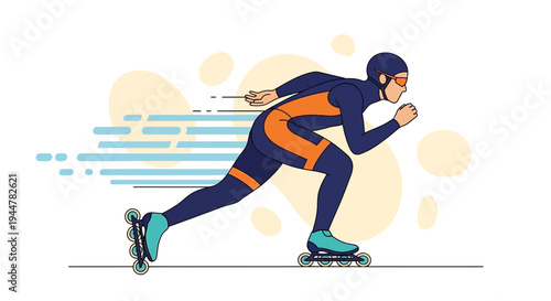 Man wearing skateboard protective gear.