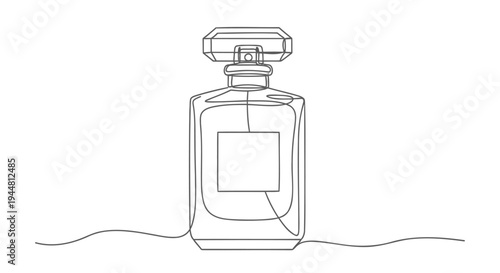 Vector perfume bottle icon