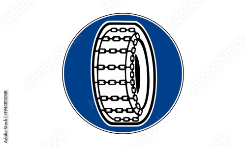 Snow chains compulsory