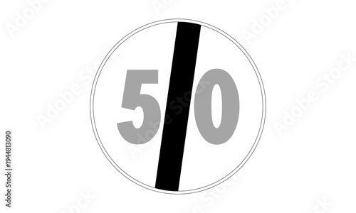 End of maximum speed