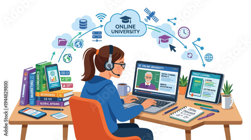 Online University Education A Digital Learning Experience for Students Worldwide