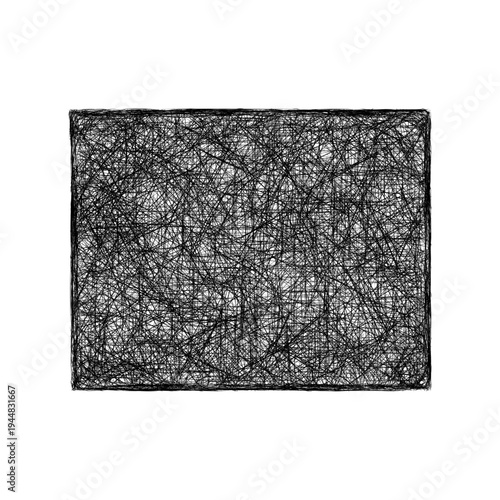 Sketch Wyoming outline map design