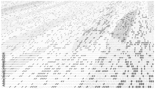 Digital Topography - The Binary Waveform of Global Data Flux and Information Architecture