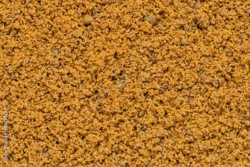 Macro Texture of Ground Mace Spice Powder