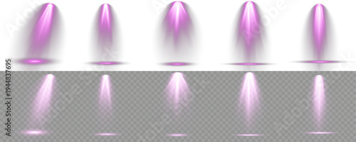 Collection of light sources creative, for concert illumination.