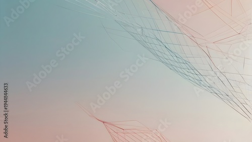 Blue and green abstract water wave background