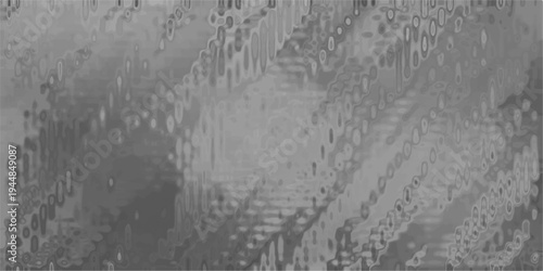 Monochromatic Abstract Texture with Distorted Ripples and Organic Shapes in Shades of Gray background