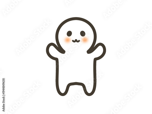 cute human character