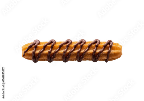 Wallpaper Mural Delicious Chocolate Eclair with Dark Chocolate Glaze Torontodigital.ca