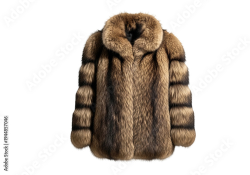 Wallpaper Mural Luxurious Brown Fox Fur Coat Close Up Portrait Torontodigital.ca