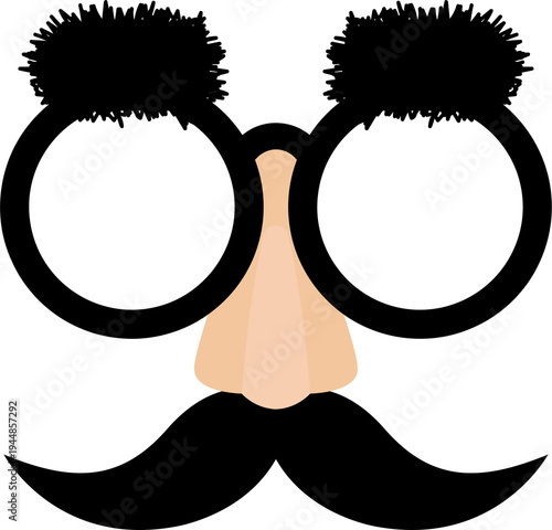 Photos funny joke glasses mask