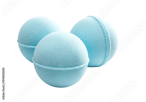 Wallpaper Mural Relaxing Blue Bath Bomb Floating in Water Spa Scene Torontodigital.ca