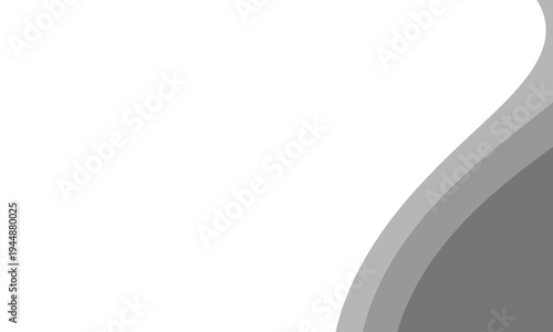 Abstract Grey Corporate Curved Background