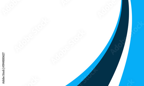Minimal Abstract Blue Corporate Curved Lines Background