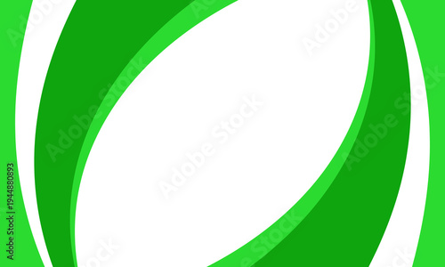 Minimal Abstract Green Business Curved Lines Background