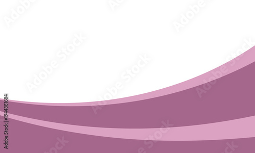 Modern Abstract Pink Flowing Curves Background