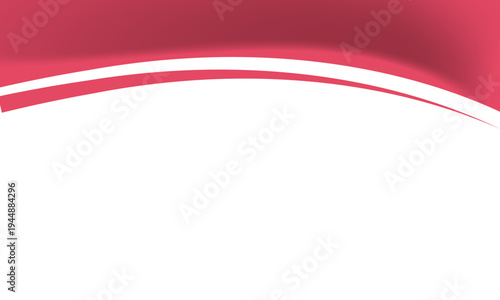Modern Red Corporate Curve Banner Background