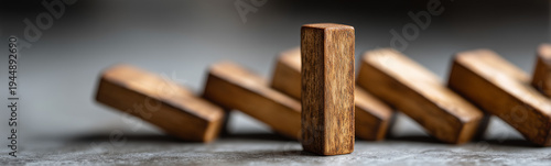 Dominos Effect and Wooden b...