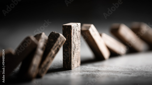 Domino Effect: A close-up s...