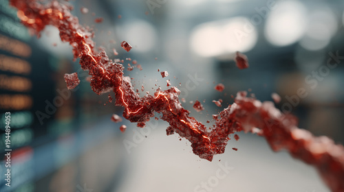 Market Decline Symbolized: ...