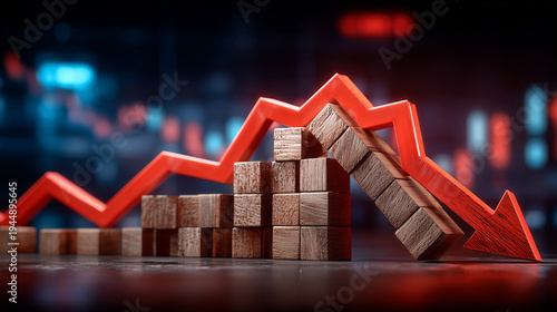 Market Downturn: A symbolic...