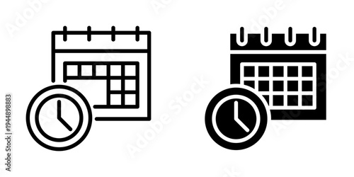 Calendar icon, element icon for design branding, print, and digital media