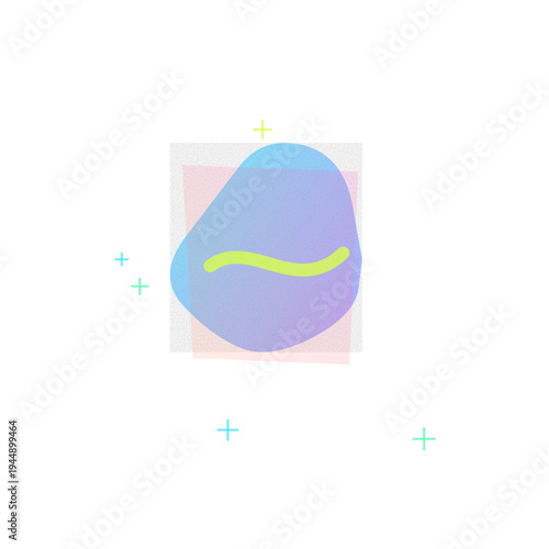 Playful surreal rubber clipboards vector, dreamlike SVG